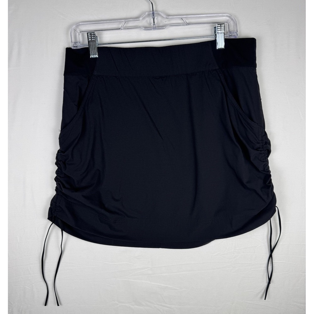 Columbia Omni-Shield Women's Skort Black Athletic Skirt Shorts Large Outdoor